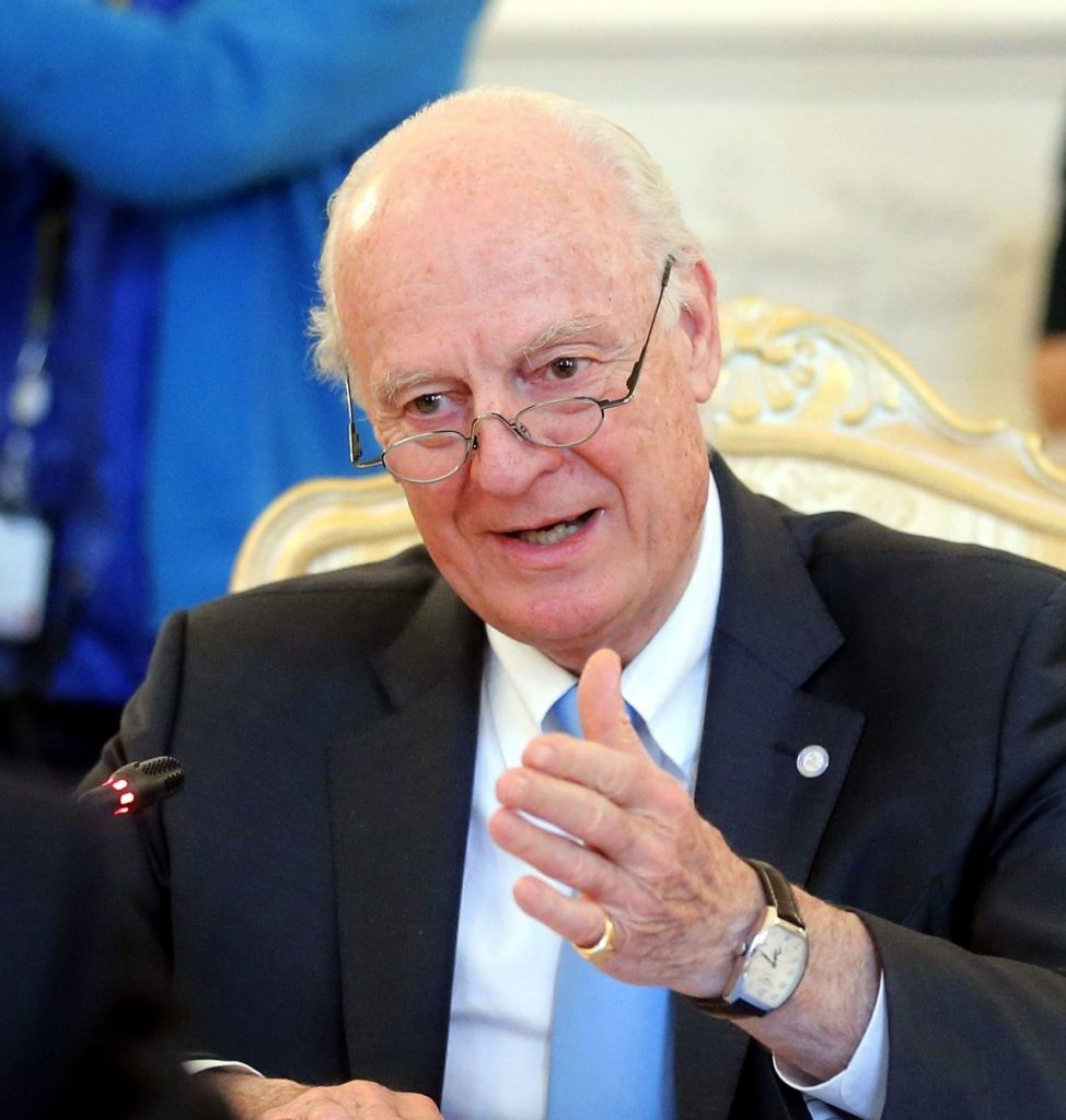 Staffan de Mistura, diplomate, ex-médiateur de l'ONU en Syrie (LEAD 2020)